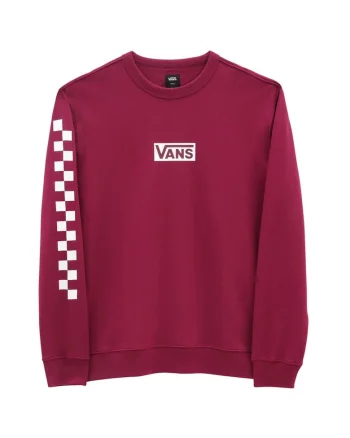 Bluza barbati  MN Versa Standard, croiala regulata, imprimeu in carouri, visiniu, bumbac