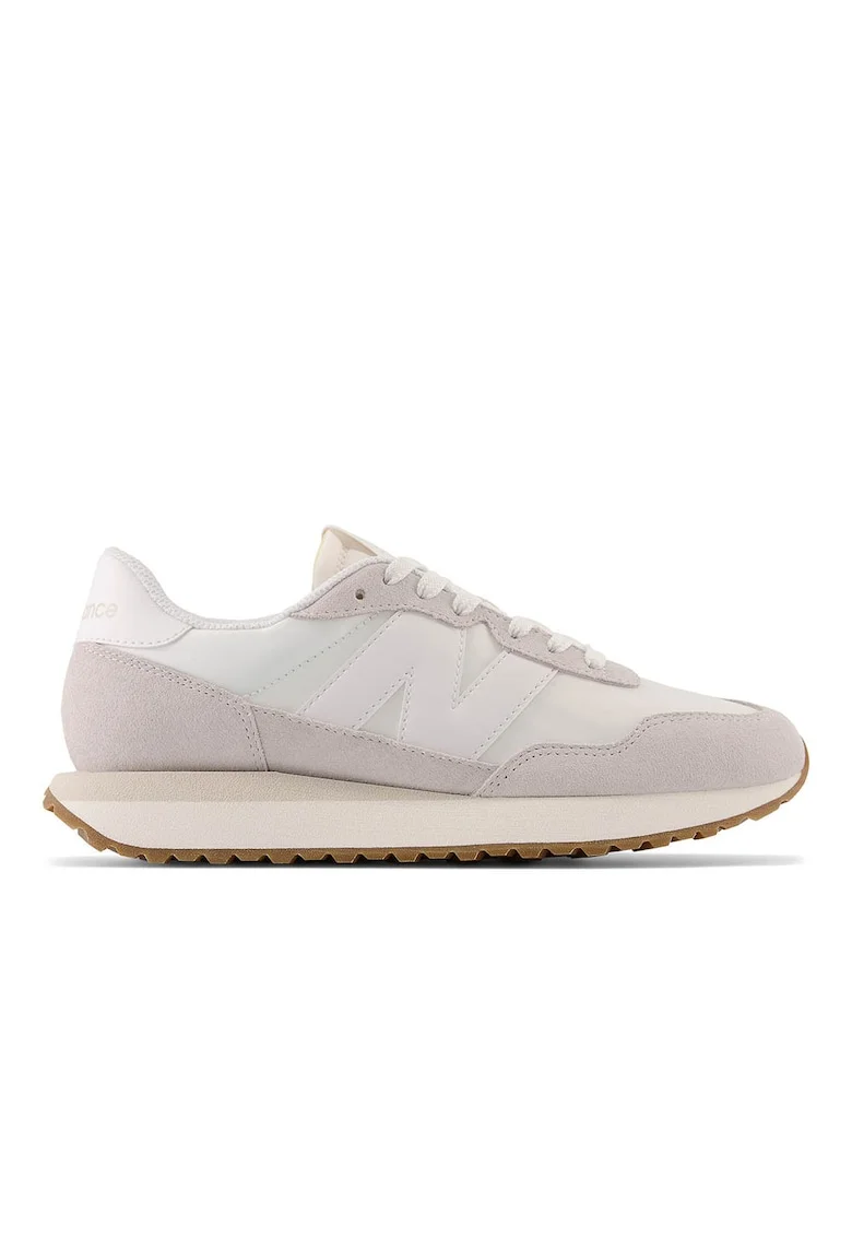 Pantofi sport copii,  237, stil anii '70, piele intoarsa/plasa