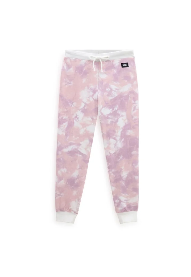 Pantaloni sport dama VN000518BEB1,  Bumbac/Poliester, Roz