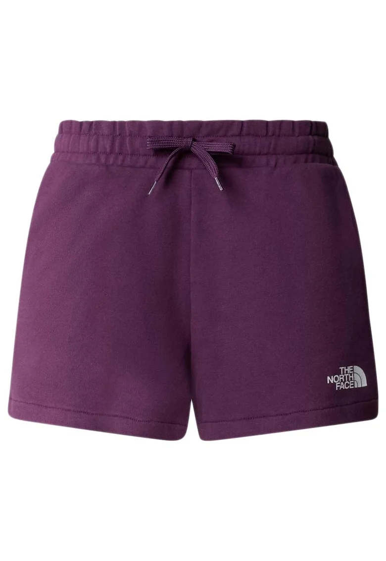 Pantaloni scurti sport dama NF0A7QZXV6V1,  Bumbac, Mov