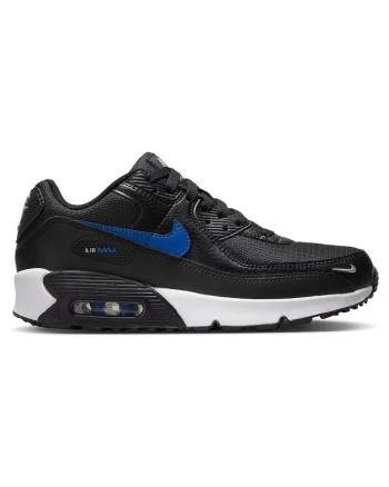 Pantofi sport  Air Max 90 Next Nature, negru, piele ecologica, pentru copii, amortizare moale, talpa flexibila