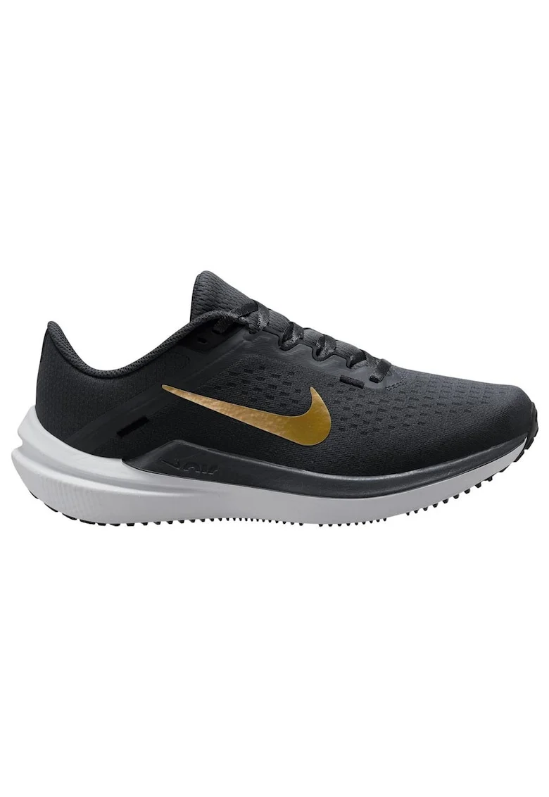 Pantofi sport dama,  Air Winflo 10, amortizare, respirabil, negru, plasa
