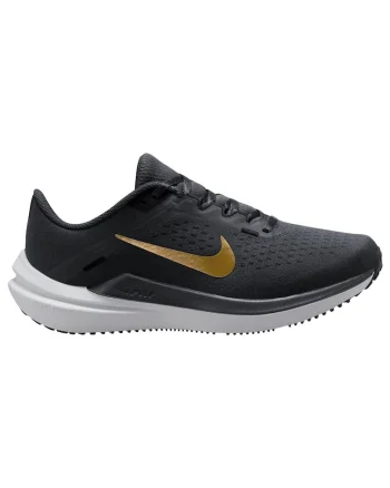 Pantofi sport dama,  Air Winflo 10, amortizare, respirabil, negru, plasa