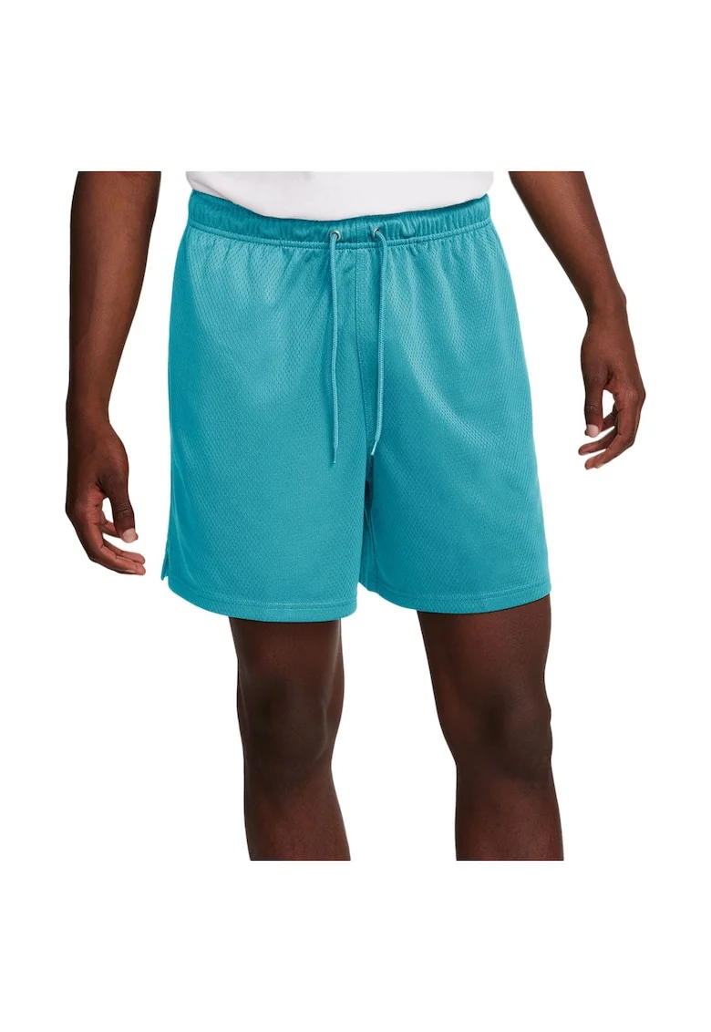 Pantaloni scurti  FN3514, talie elastica, poliester, albastru
