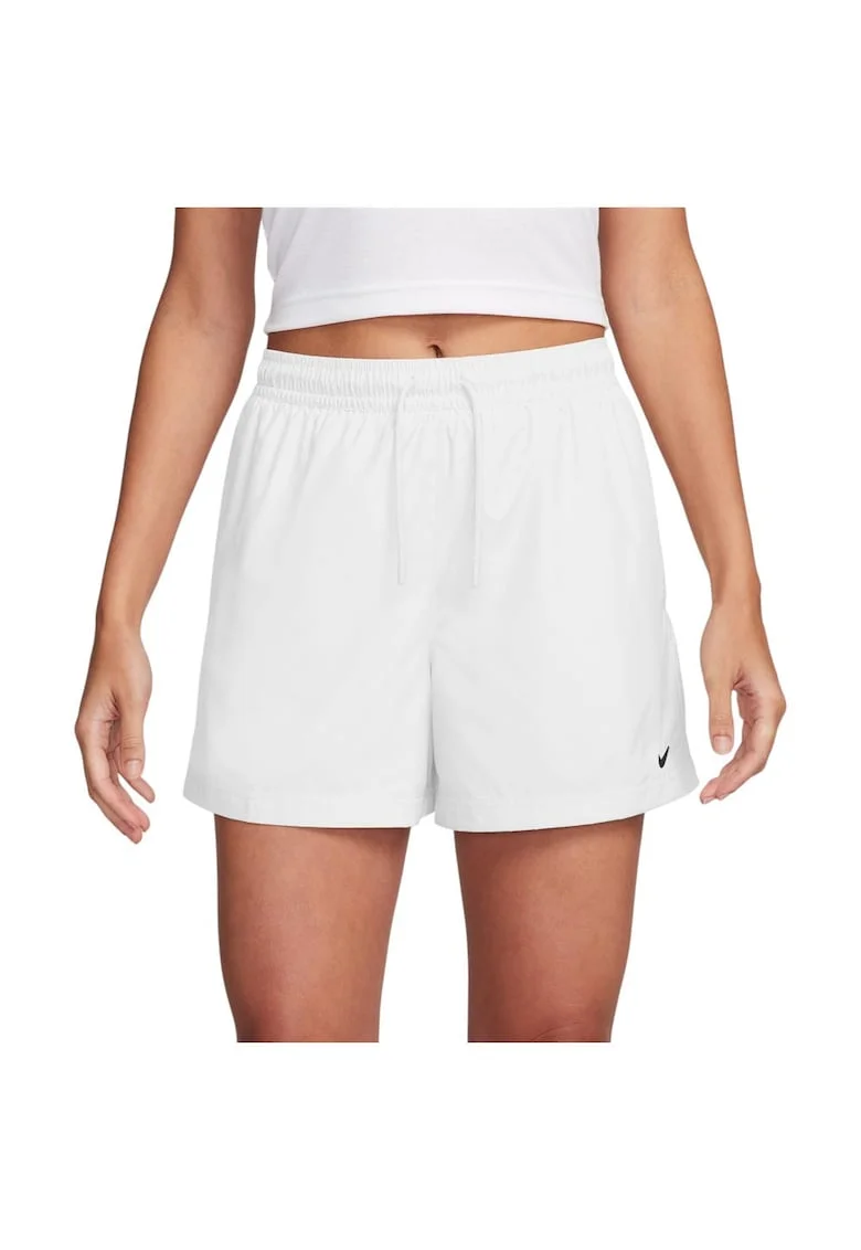 Pantaloni scurti sport dama FV7557,  Poliester, Alb