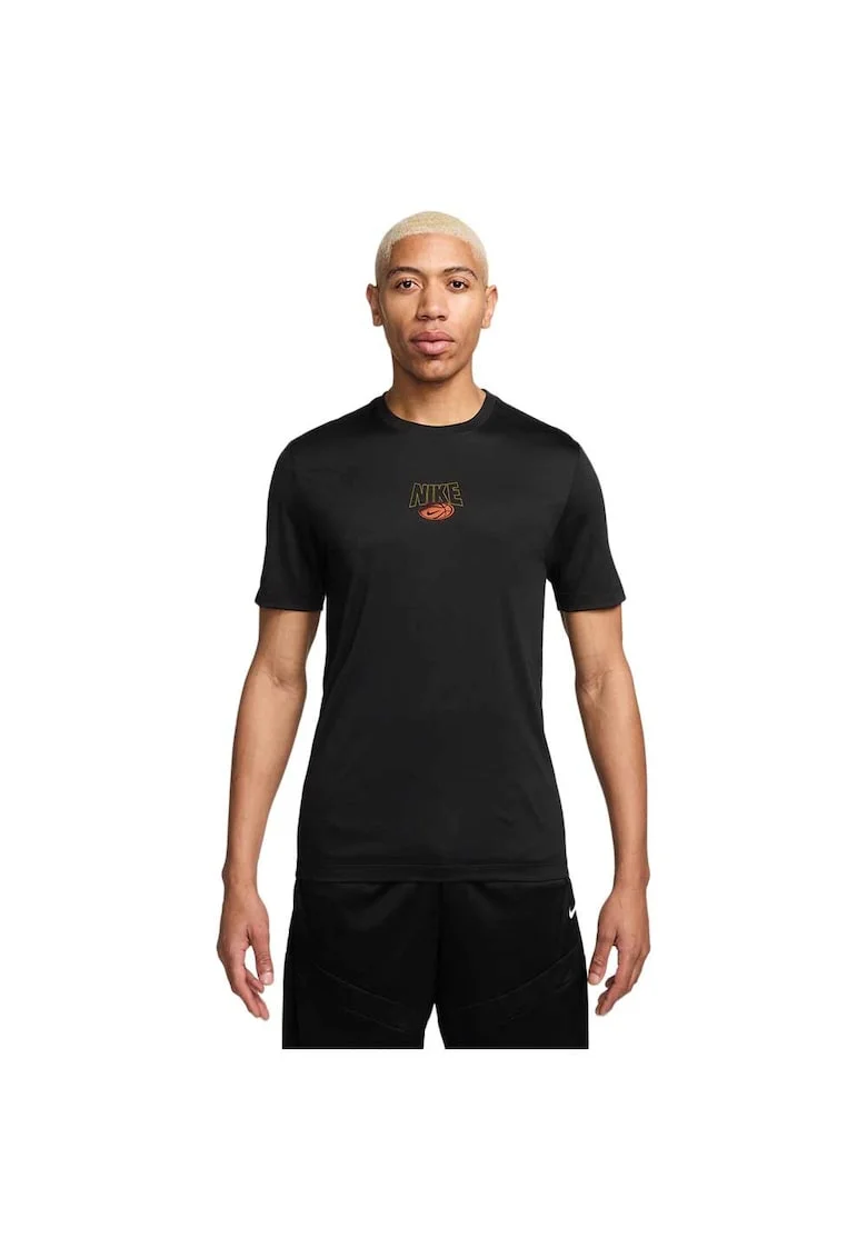 Tricou sport barbati  Dri-FIT, negru, poliester