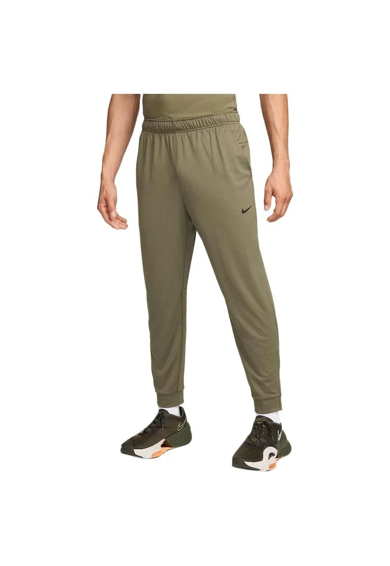 Pantaloni sport  Dri-FIT FB7509, talie elastica, poliester, kaki