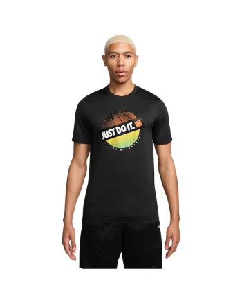 Tricou sport  Dri-FIT, negru, poliester