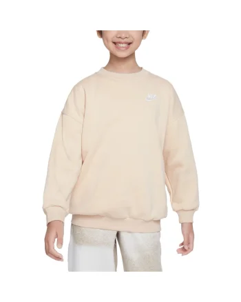 Bluza  Club Fleece Oversized 26676, Bej