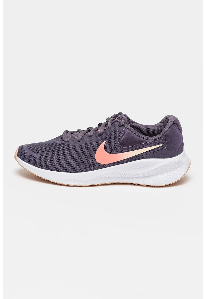 Pantofi pentru alergare Revolution 7 Road, Coral/Violet prafuit