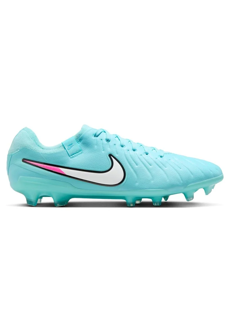 Ghete de fotbal  Tiempo Legend 10 Pro, turcoaz, piele FlyTouch Pro, pentru teren solid
