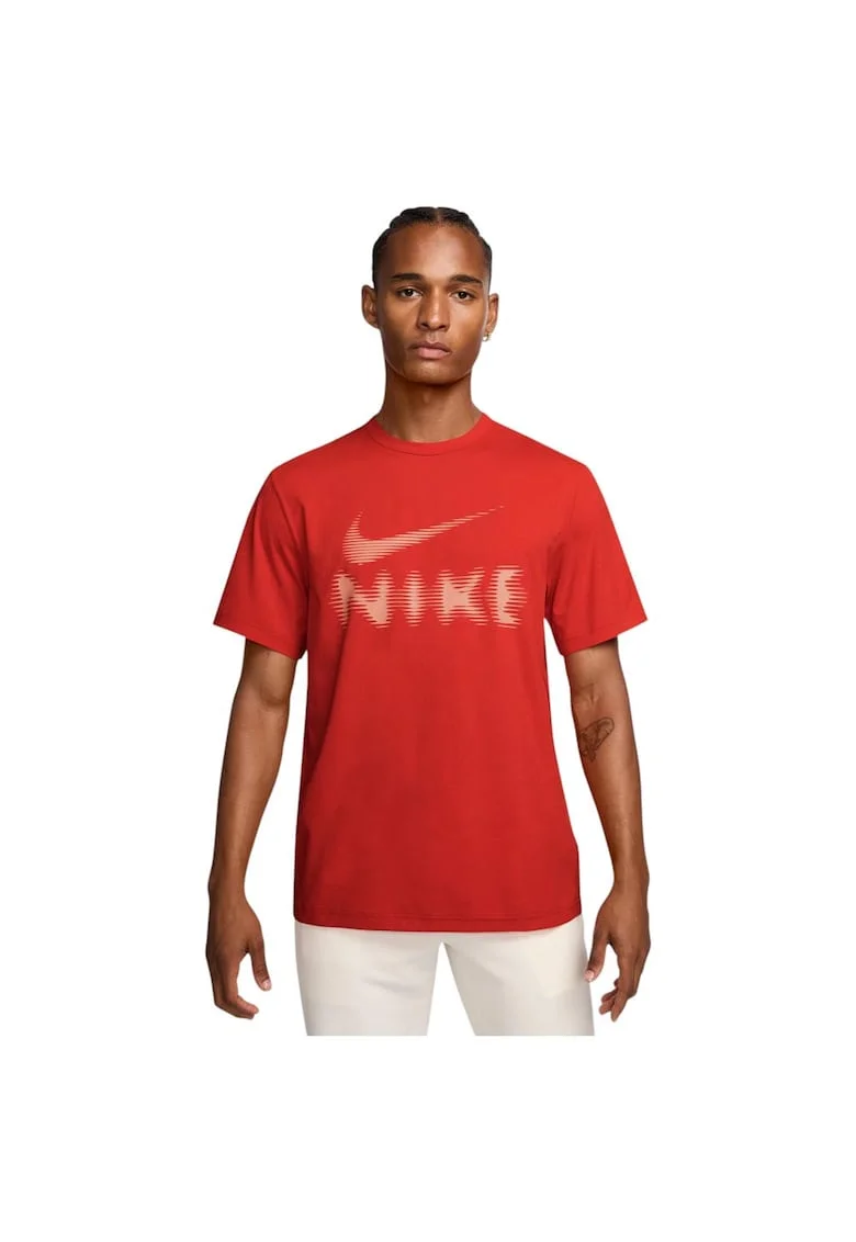 Tricou sport  Hyverse Dri-FIT, portocaliu, poliester, croiala clasica, protectie UV