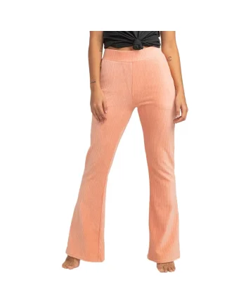 Pantaloni sport dama,  Hit A Cord, portocaliu, nervuri