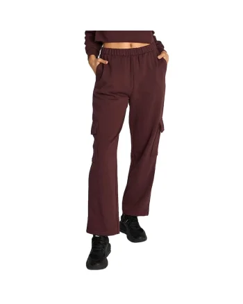Pantaloni sport dama  Test Drive, maro, 2 buzunare laterale