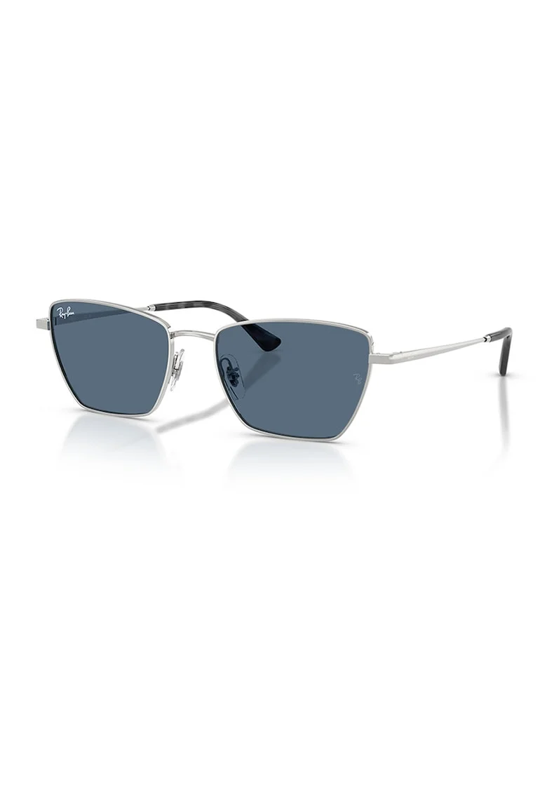 Ochelari de soare butterfly cu rama metalica, Argintiu