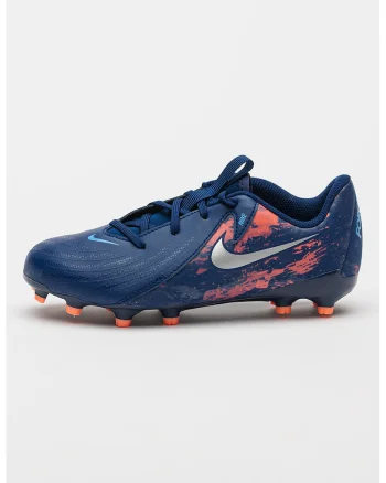 Pantofi cu crampoane pentru fotbal Phantom GX 2 Academy, Piersica/Bleumarin