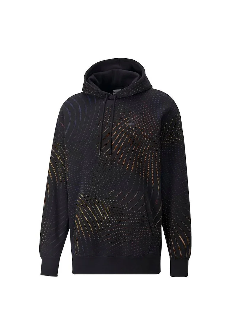 Hanorac  SWxP AOP Hoodie, 535666-01, Barbati, Negru, Negru