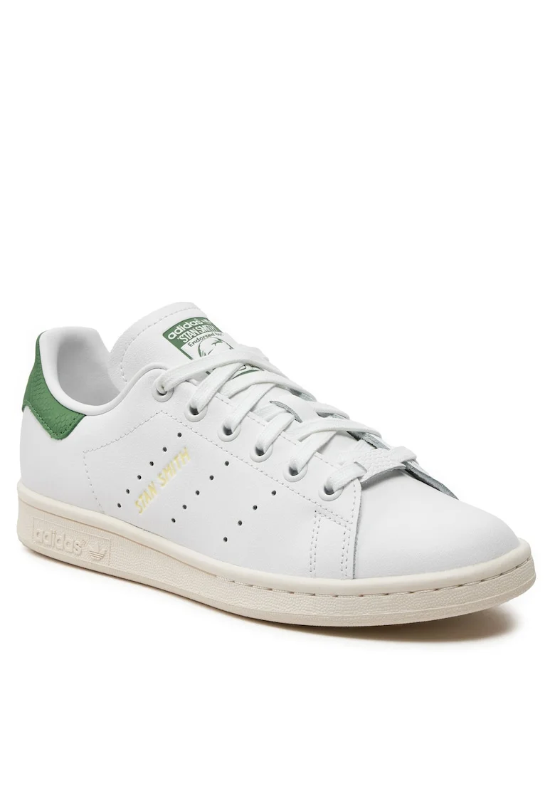 Pantofi sport dama,  Stan Smith, piele naturala, alb,
