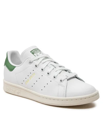 Pantofi sport dama,  Stan Smith, piele naturala, alb,