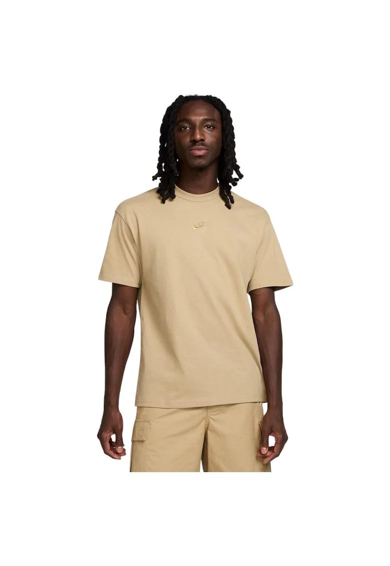 Tricou barbati  Sportswear Premium Essentials, croiala lejera, bumbac organic, bej