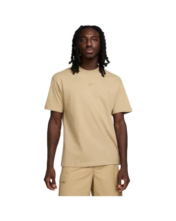 Tricou barbati  Sportswear Premium Essentials, croiala lejera, bumbac organic, bej