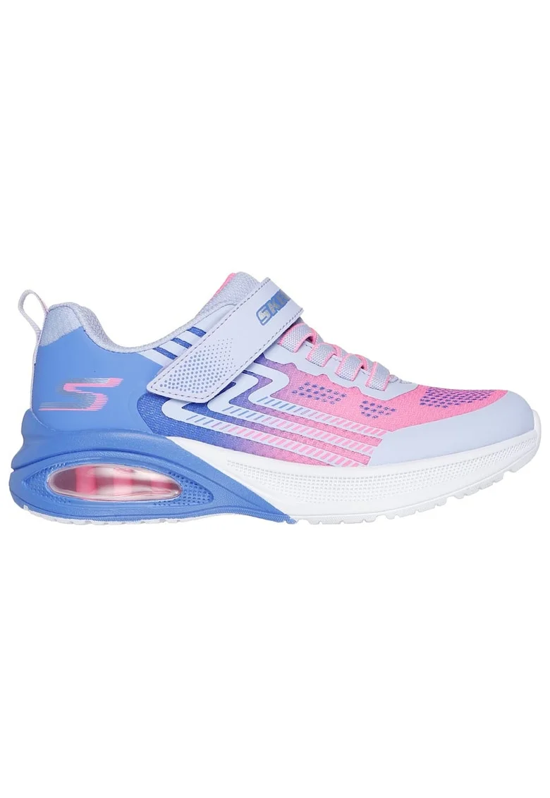 Pantofi sport copii  Microspec Max Advance 303616L, cu inchidere reglabila, plasa/sintetic, roz/albastru