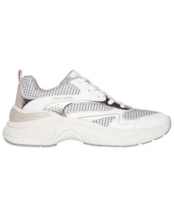 Pantofi sport dama,  plasa/sintetic, alb