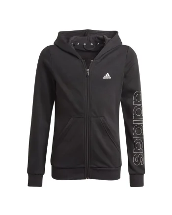 Hanorac sport  Bumbac/Poliester, Negru
