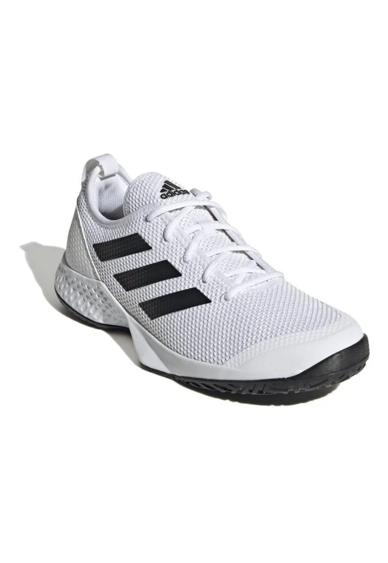 Pantofi sport barbati Courtflash,  Sintetic, Negru/Alb