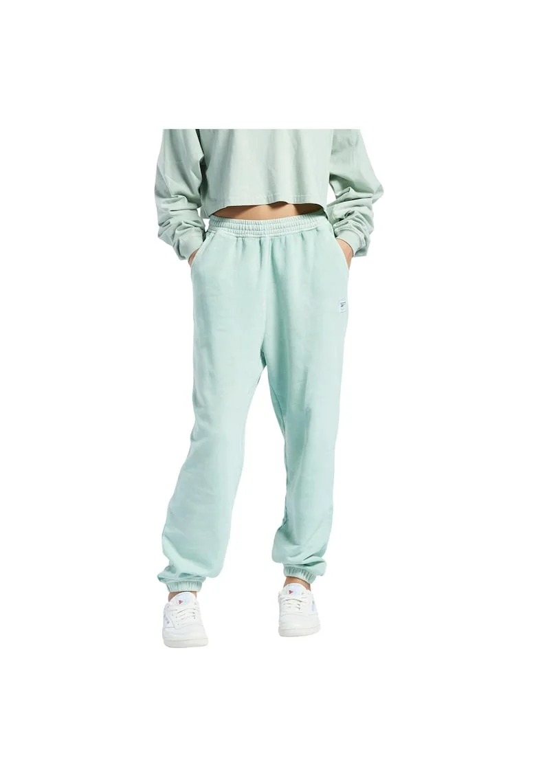 Pantaloni sport dama  colectia Natural Dye, confortabili, vopsiti natural, verde, bumbac