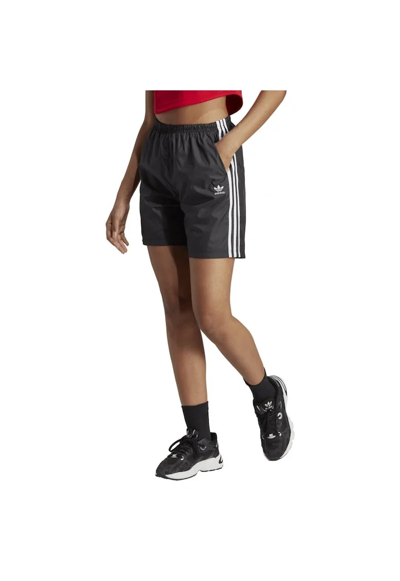 Pantaloni sport dama,  Adicolor Classics, negri, ripstop