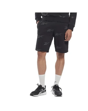 Pantaloni scurti sport barbati,  bumbac/poliester, negru