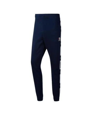 Pantaloni sport barbati,  slim fit, bumbac, bleumarin
