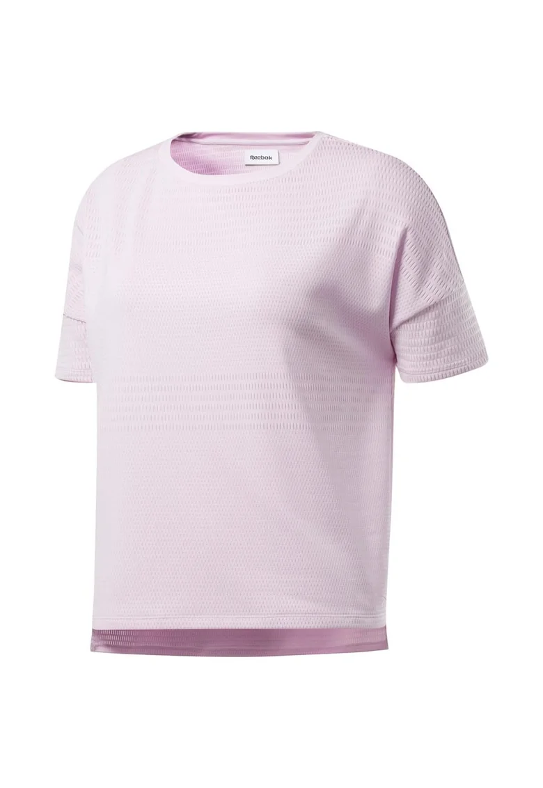 Tricou sport  fitness, roz, maneca scurta