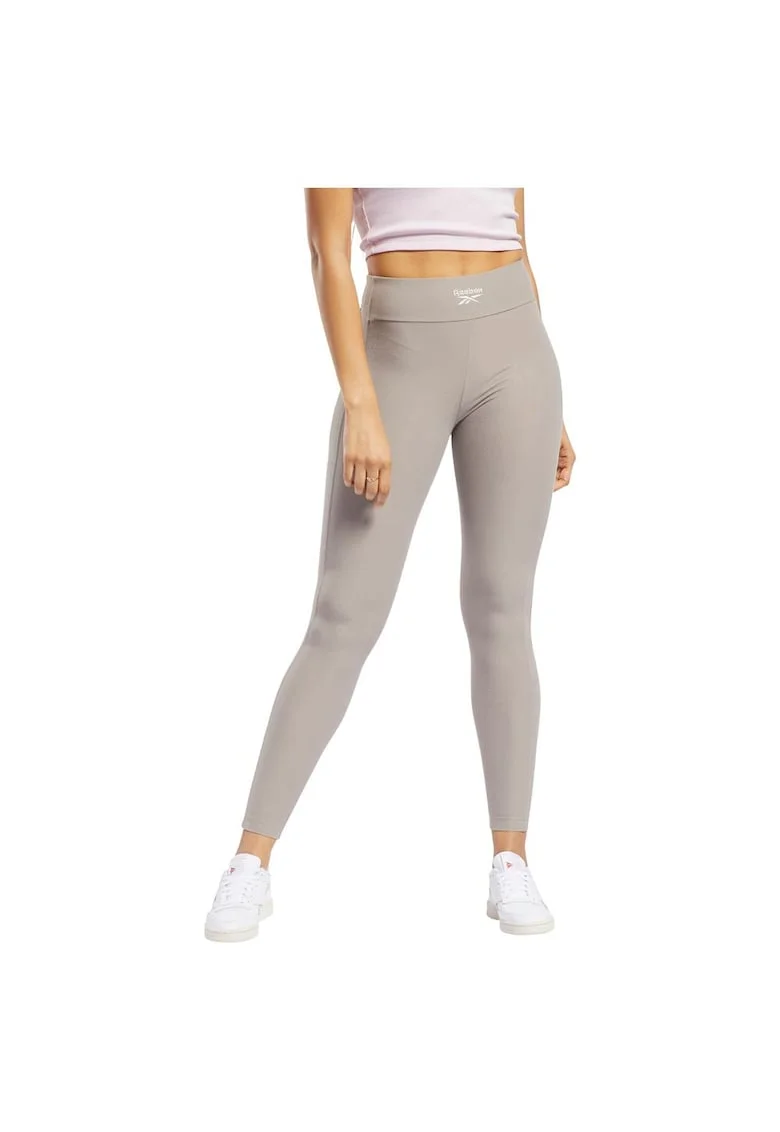 Colanti sport  talie inalta, potrivire perfecta, gri, poliester,