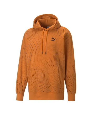 Hanorac  SWxP AOP Hoodie, 535666-66, Barbati, Portocaliu, Portocaliu