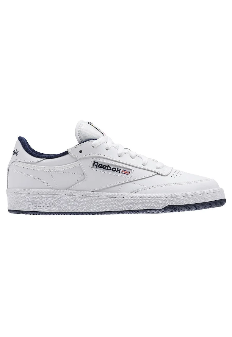 Pantofi sport barbati  Club C 85, piele, talpa EVA, culoare alba,