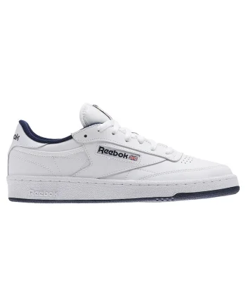 Pantofi sport barbati  Club C 85, piele, talpa EVA, culoare alba,
