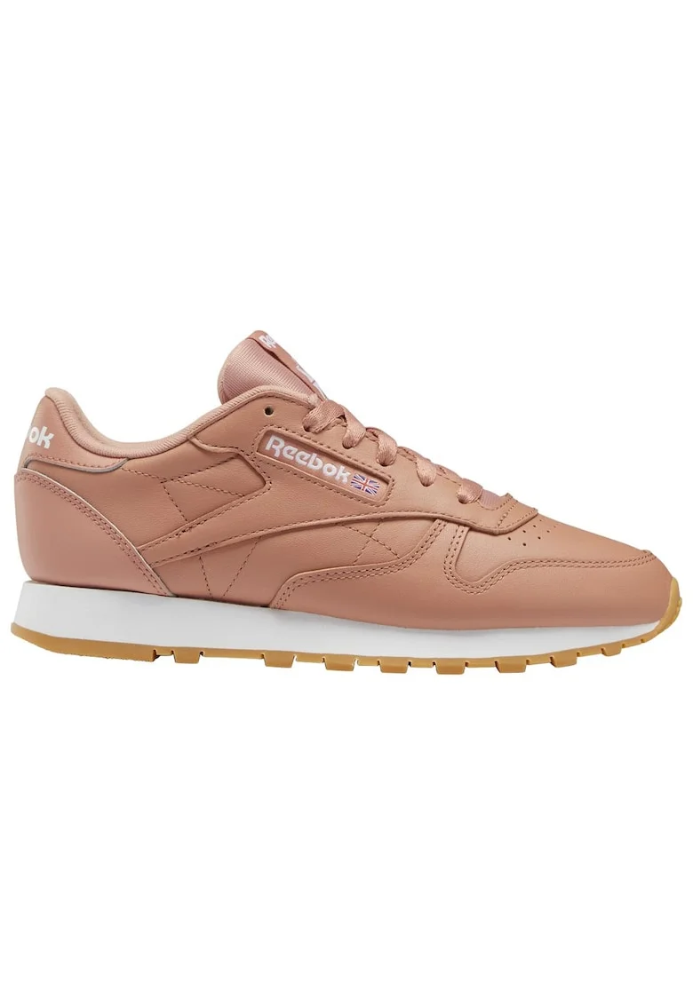 Pantofi sport dama  piele naturala, roz, stil minimalist