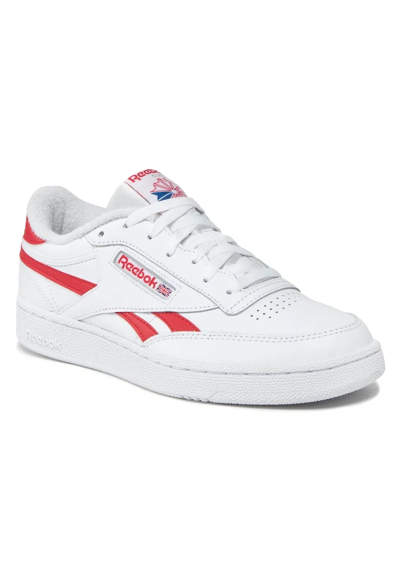 Pantofi sport barbati,  34708, Alb, Piele naturala, Alb