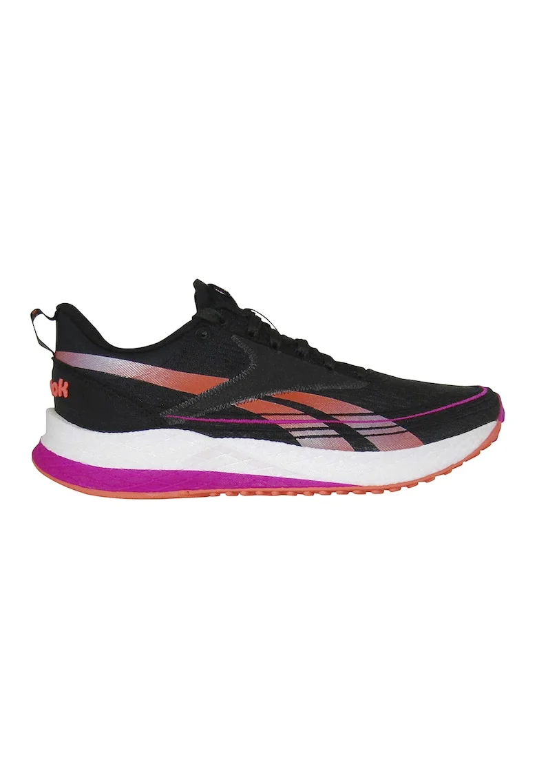 Pantofi din material textil pentru alergare Floatride Energy 4, Negru/Portocaliu mandarina