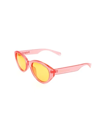 Ochelari de soare cat-eye cu lentile polarizatedwqf,, Coral