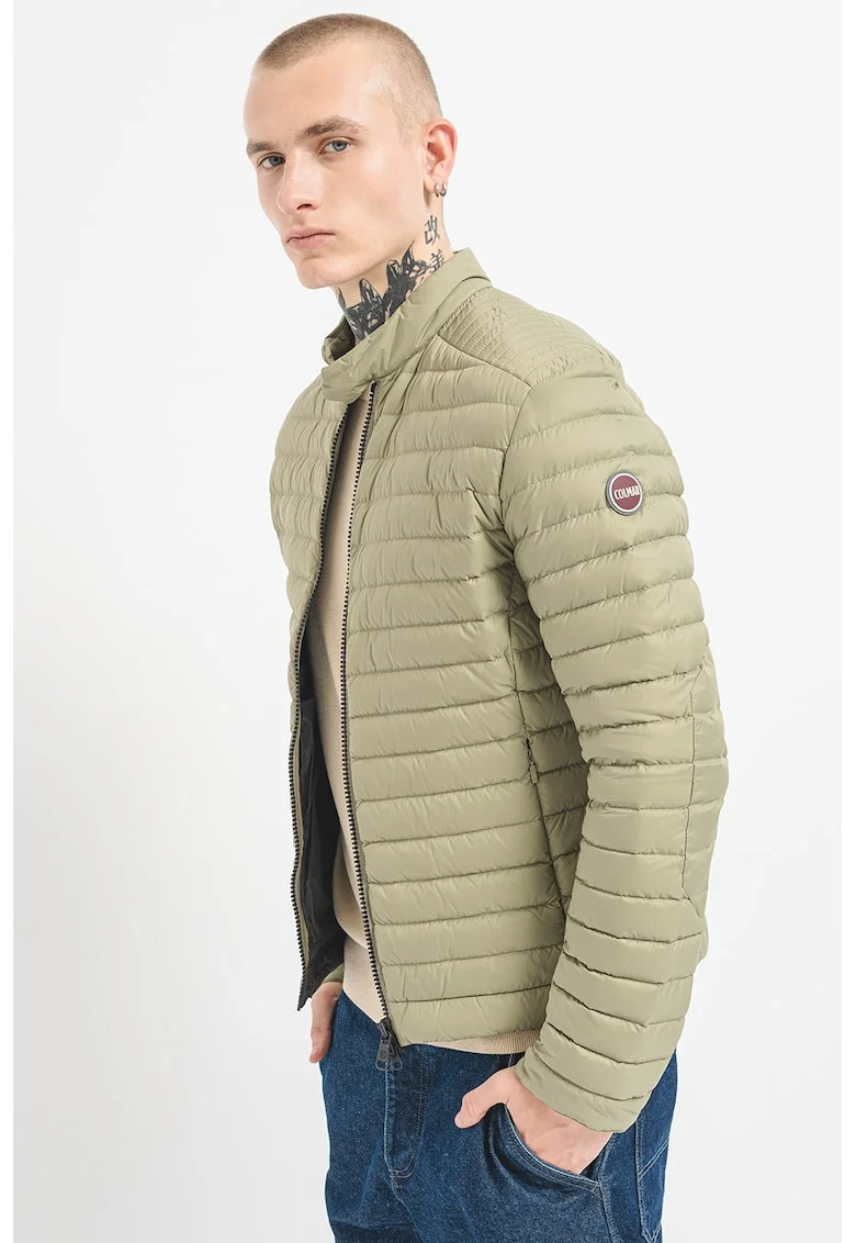 Geaca usoara matlasata cu puf, Verde deschis