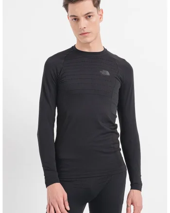 Bluza slim-fit pentru ski, Negru