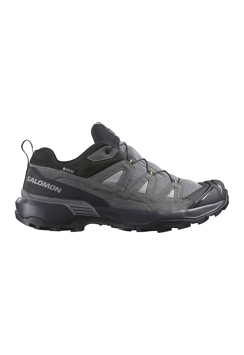 Pantofi cu tehnologie Gore-Tex pentru drumetii X Ultra 360, Negru/Gri deschis