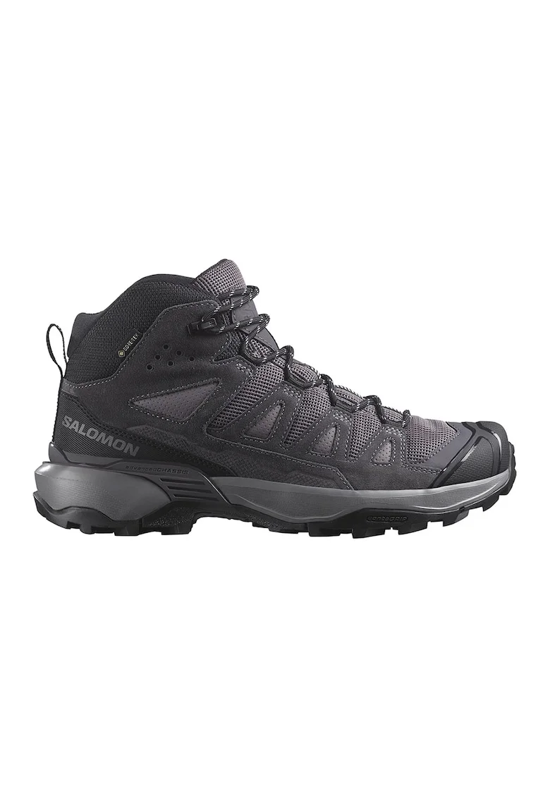 Ghete cu tehnologie Gore-Tex pentru drumetii X Ultra 360, Negru/Gri