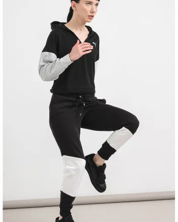Hanorac cu DryCell pentru antrenament, Negru/Gri melange/Alb optic