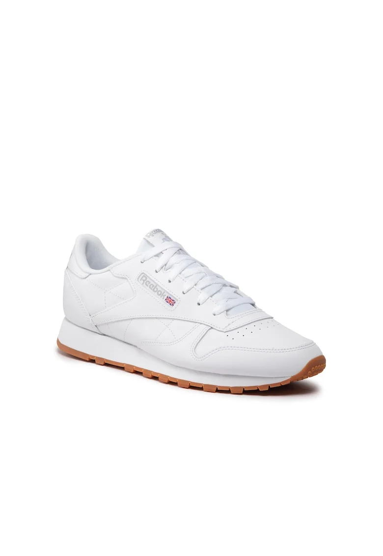 Pantofi sport dama,  209585582, Alb, Piele naturala, Alb