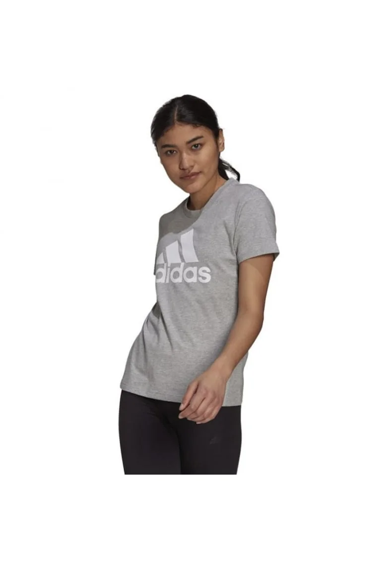 Tricou sport dama,  Bumbac, Gri, Gri