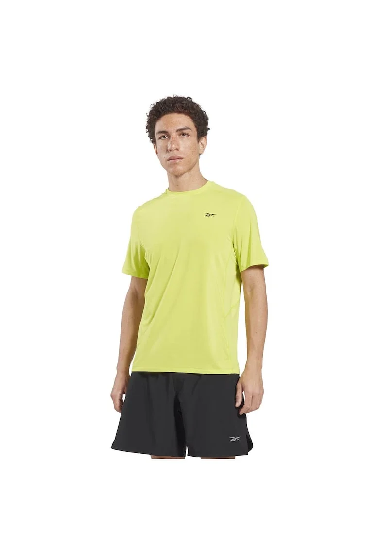 Tricou sport barbati H52183,  Poliester/Elastan, Galben